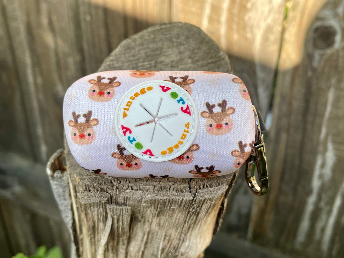 Reindeer Games Dog Poop Bag Holder: Festive & Eco-Friendly Waste Control!