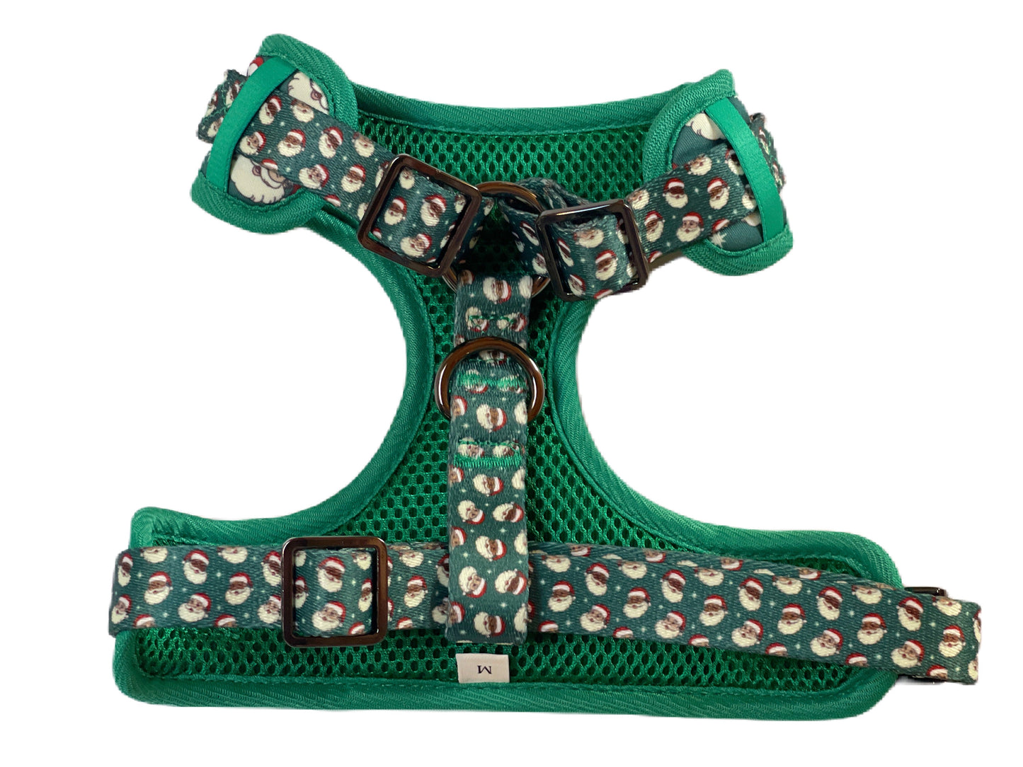 Santa - Adjustable Dog Harness - Heavy Duty Metal Hardware