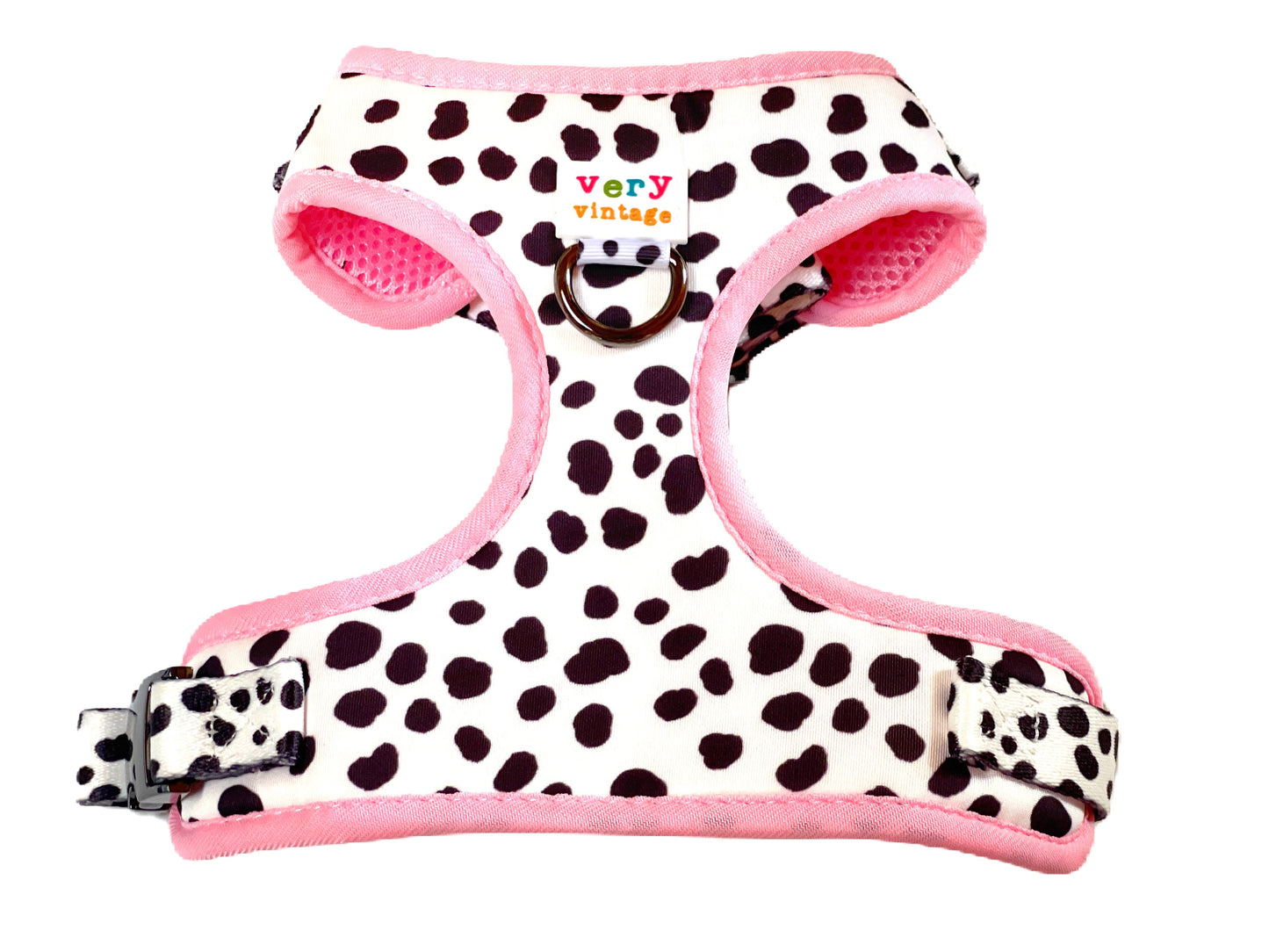 Moo No-Pull Dog Harness – Eco-Friendly Cow Print Dog Gear