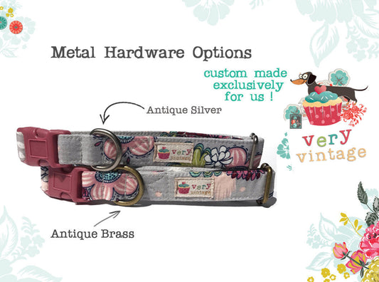 Beatrix - Organic Cotton Dog & Cat Collars - Handmade in the USA