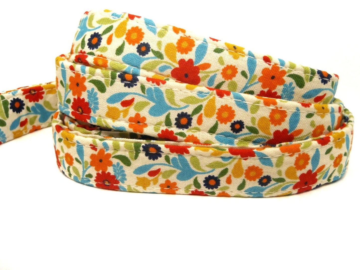 Matching Hand-crafted Dog Leash - Choose Your Fabric & Hardware Finish