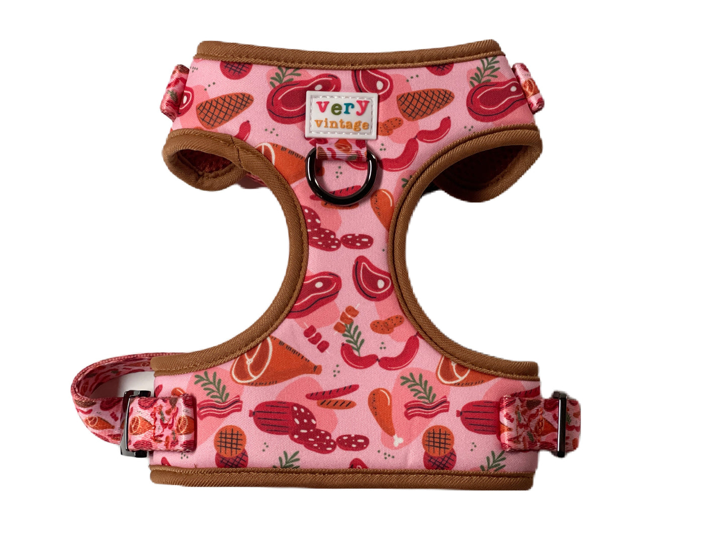 Butcher Shop - Adjustable Dog Harness - Heavy Duty Metal Hardware