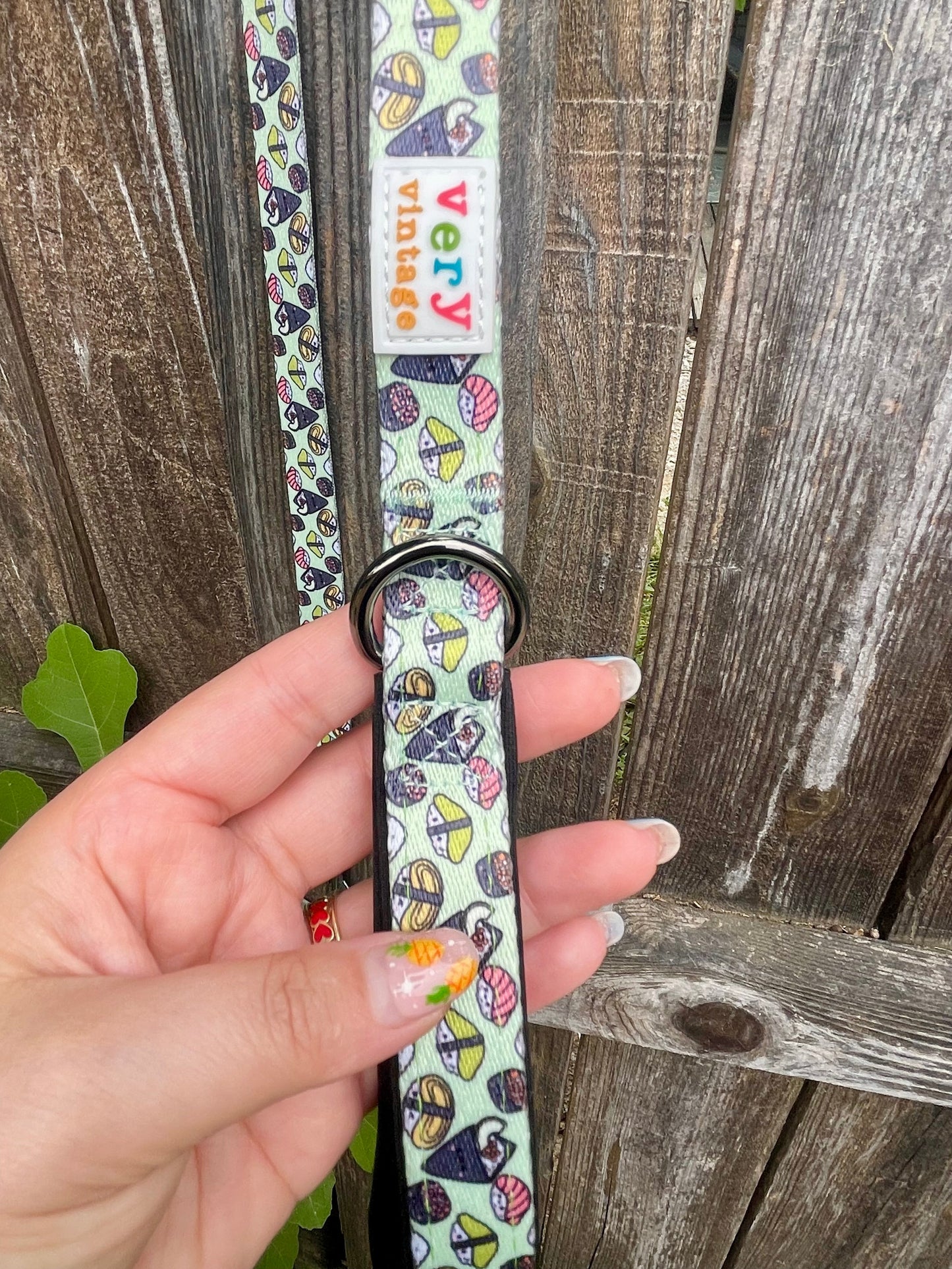 Soy Cute Dog Leash – Sushi Print Lead – Recycled & Eco-Friendly