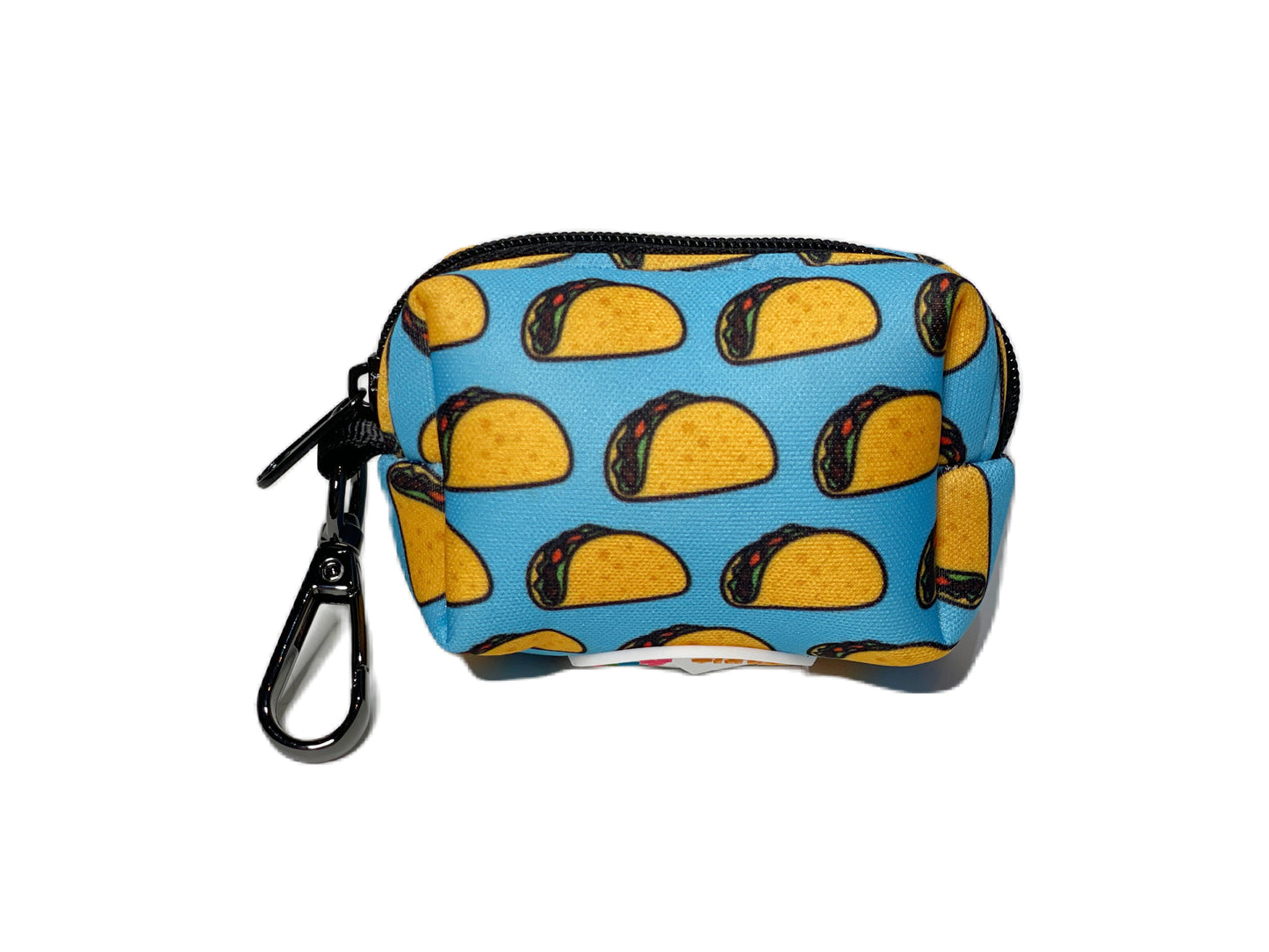Taco Tuesday Dog Poop Bag Holder – Blue Mexican Food Recycled Waste Bag Dispenser