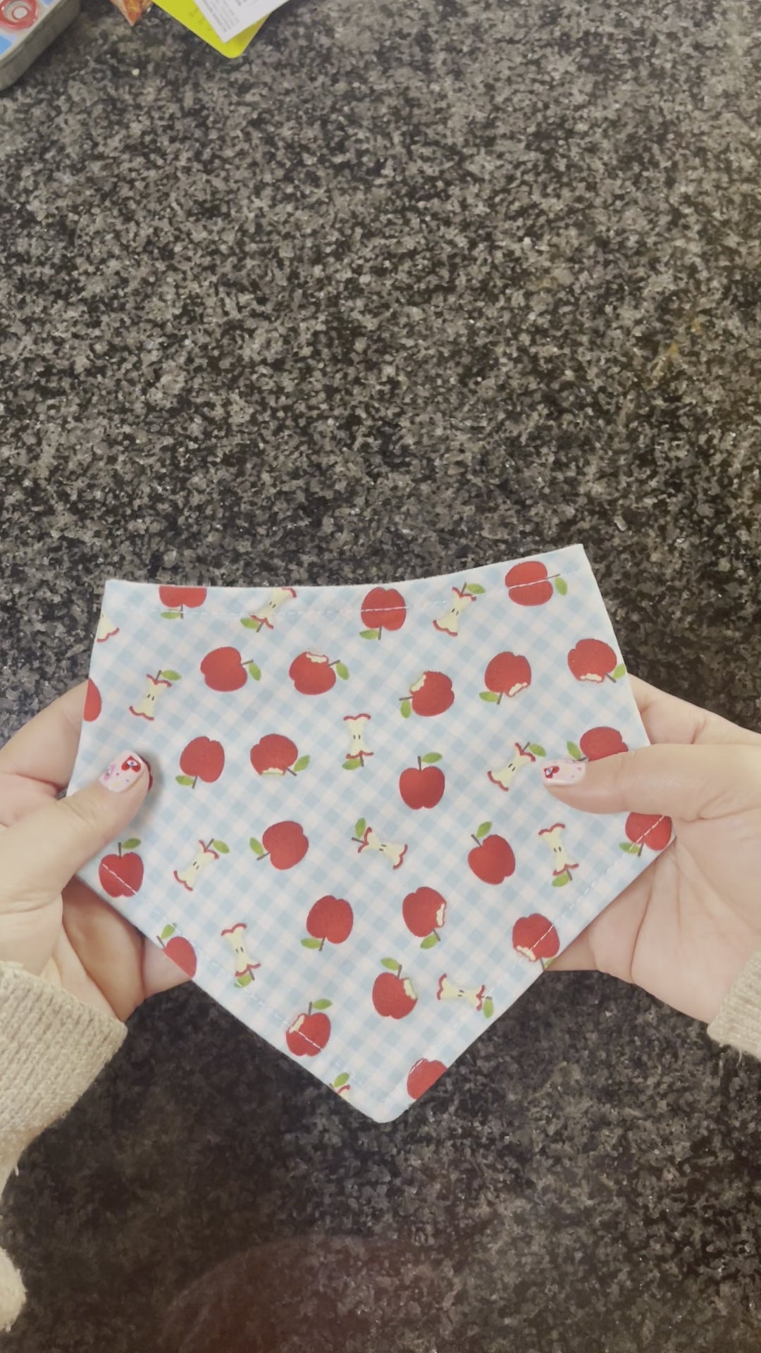Sweet Flower - Eco-Friendly Snap On Bandana - Made in the USA