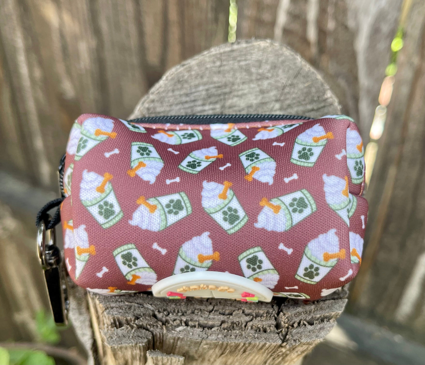 Puppachino Dog Poop Bag Holder – Brown Pup Cup Recycled Waste Bag Dispenser