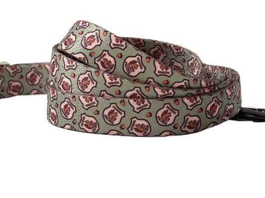 Squirrel Patrol - Recycled Eco-Friendly 5 ft Leash