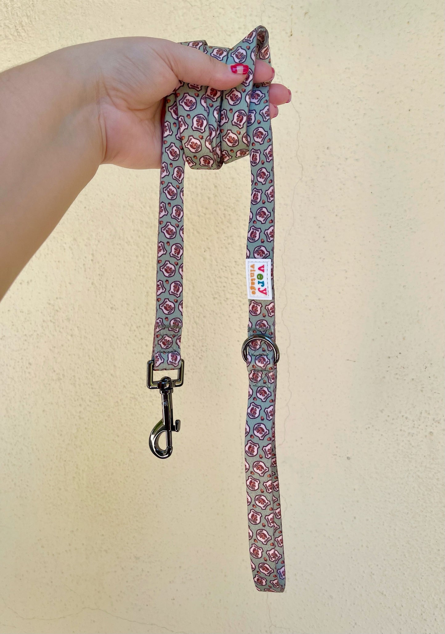Squirrel Patrol - Recycled Eco-Friendly 5 ft Leash