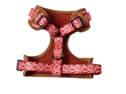 Butcher Shop - Adjustable Dog Harness - Heavy Duty Metal Hardware
