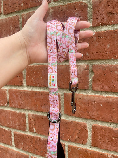 Desert Darling Dog Leash – Pink Western Print Lead – Recycled & Eco-Friendly