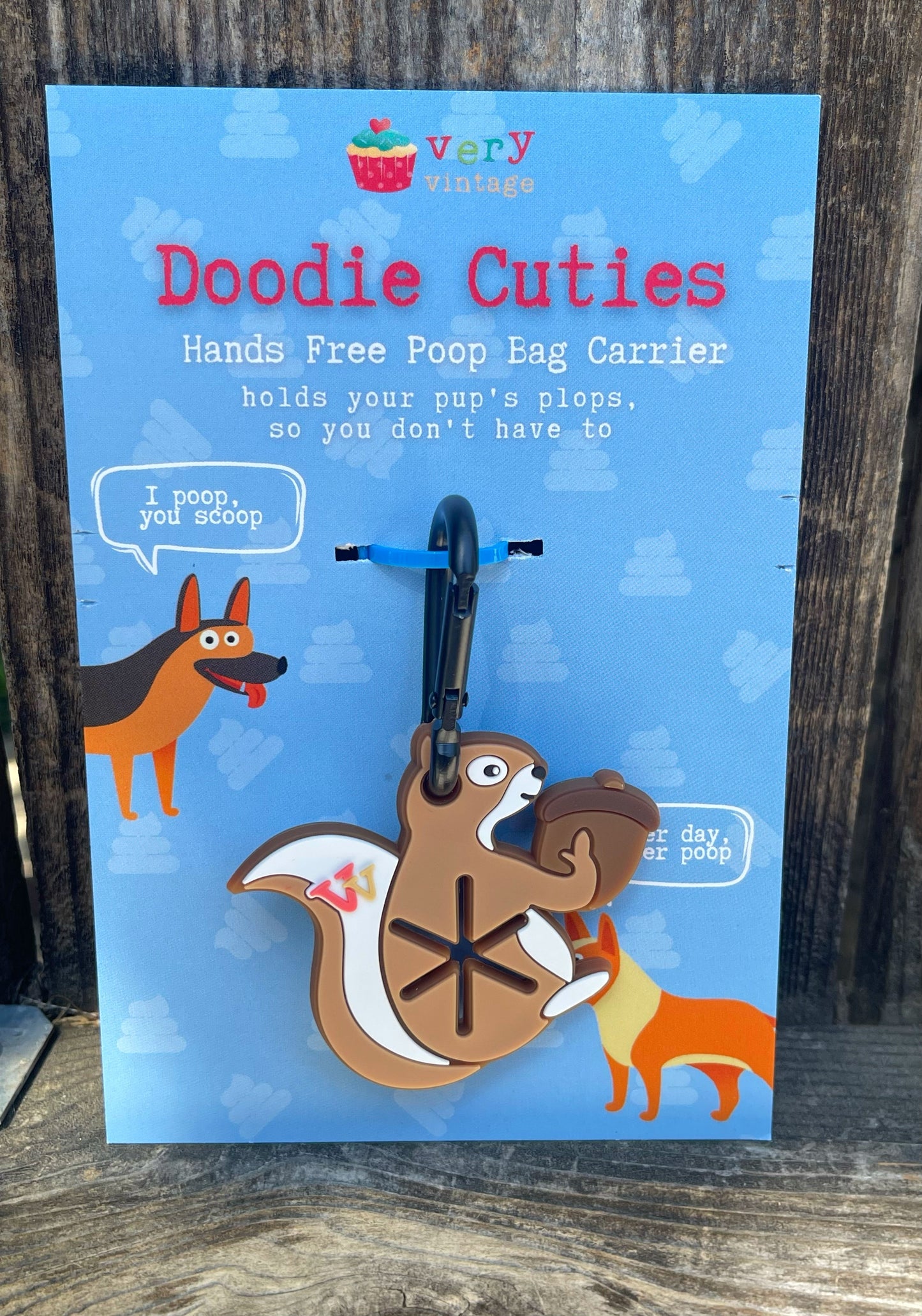 Peanut Butter Lover - Doodie Cuties - Waste Poop Bag Holder
