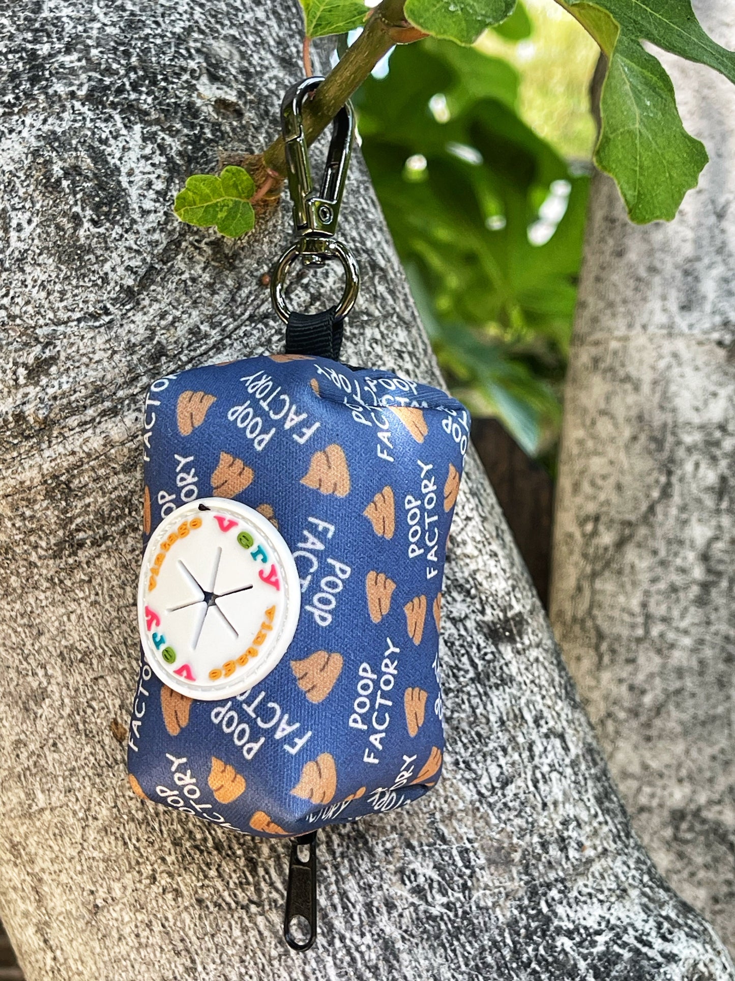 Poop Factory Dog Poop Bag Holder – Fun Poop Emoji Recycled Waste Bag Dispenser