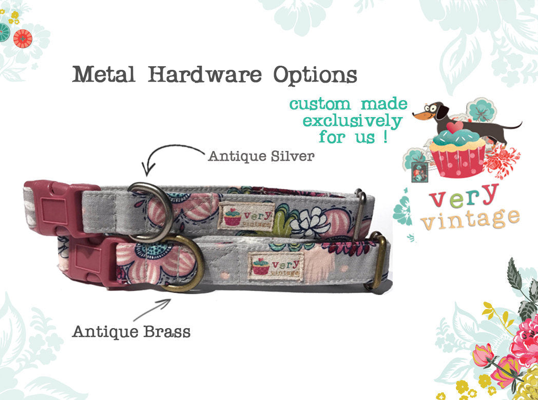The Miami - Organic Cotton Dog & Cat Collars - Handmade in the USA