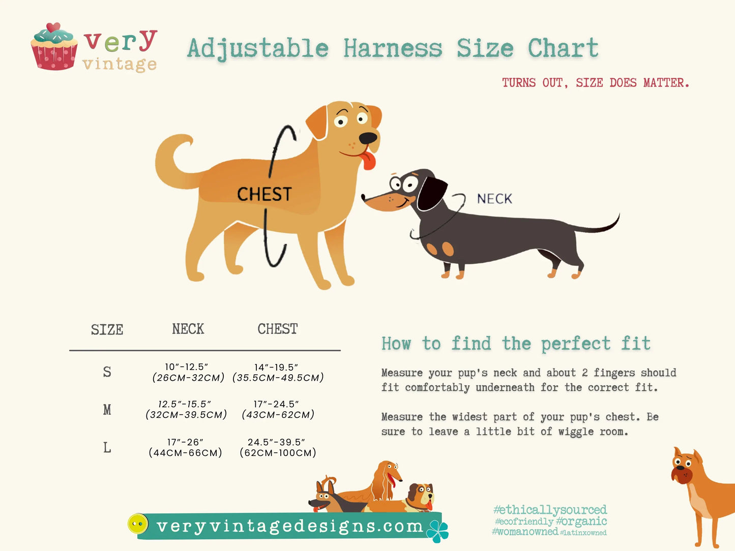 Love is Love - Adjustable Dog Harness - Heavy Duty Metal Hardware