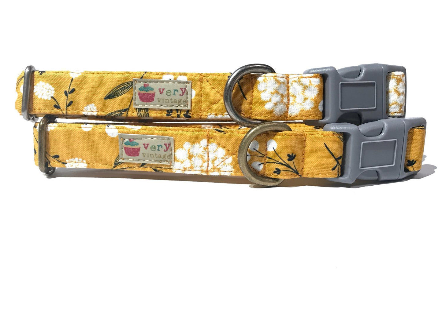 Marigold Fields - Organic Cotton Dog & Cat Collars - Handmade in the USA