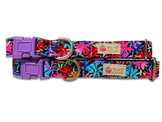 Ophelia - Organic Cotton Dog & Cat Collars - Handmade in the USA