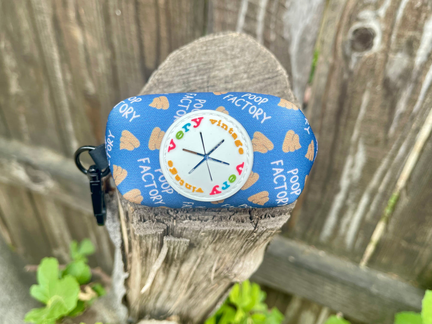 Poop Factory Dog Poop Bag Holder – Fun Poop Emoji Recycled Waste Bag Dispenser