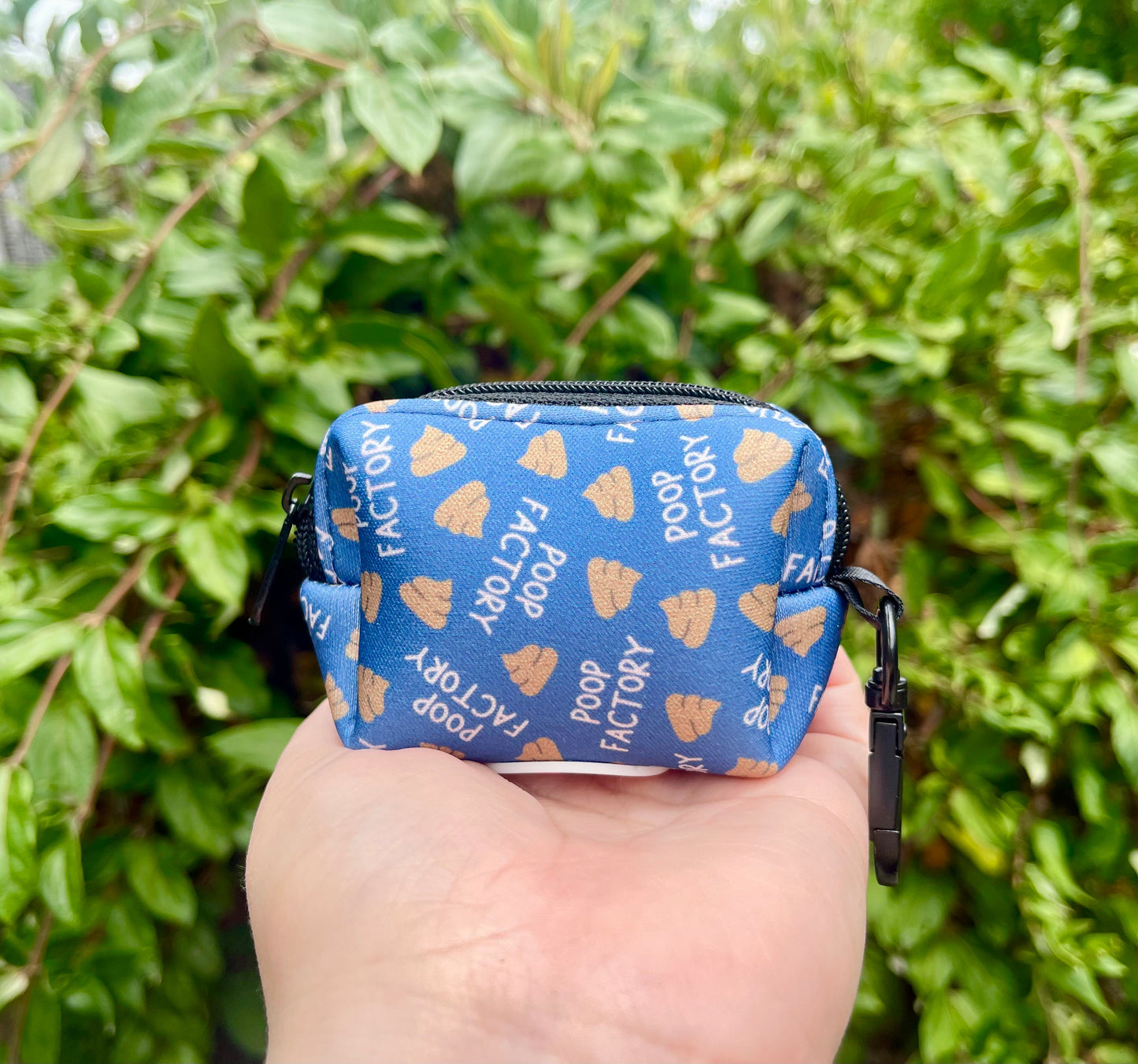 Poop Factory Dog Poop Bag Holder – Fun Poop Emoji Recycled Waste Bag Dispenser