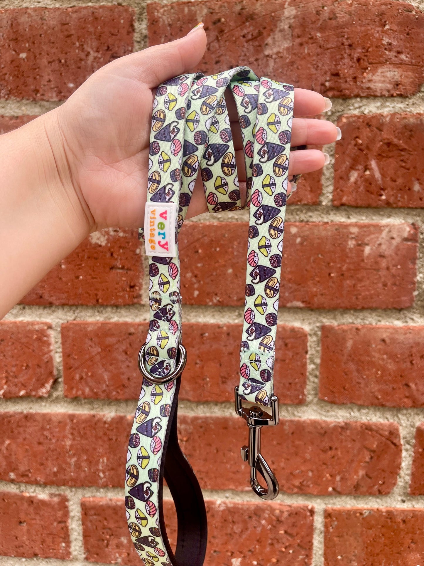 Soy Cute Dog Leash – Sushi Print Lead – Recycled & Eco-Friendly