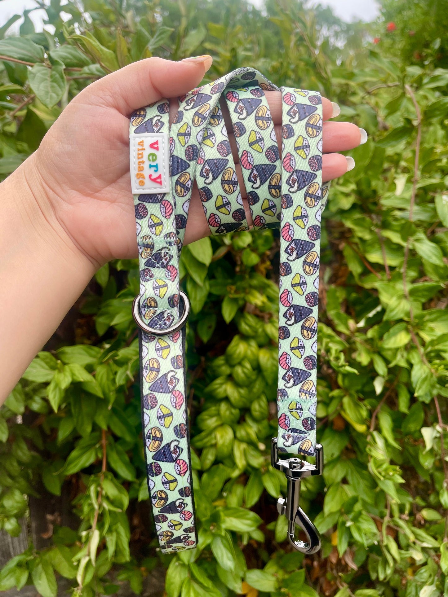 Soy Cute Dog Leash – Sushi Print Lead – Recycled & Eco-Friendly